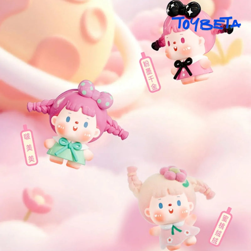 BUBBLE Ponytail Done,Cuteness Overload Series Beans Blind Bag