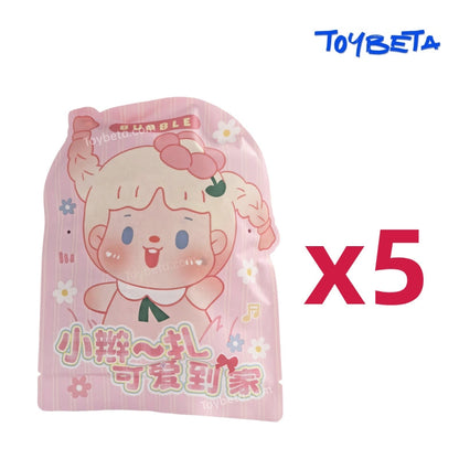 BUBBLE Ponytail Done,Cuteness Overload Series Beans Blind Bag