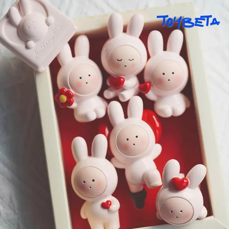 MEICHAI Anthony's Bunny： Mini Lover-20th Anniversary Artist Series Mini Resin Figures