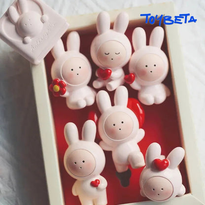 MEICHAI Anthony's Bunny： Mini Lover-20th Anniversary Artist Series Mini Resin Figures
