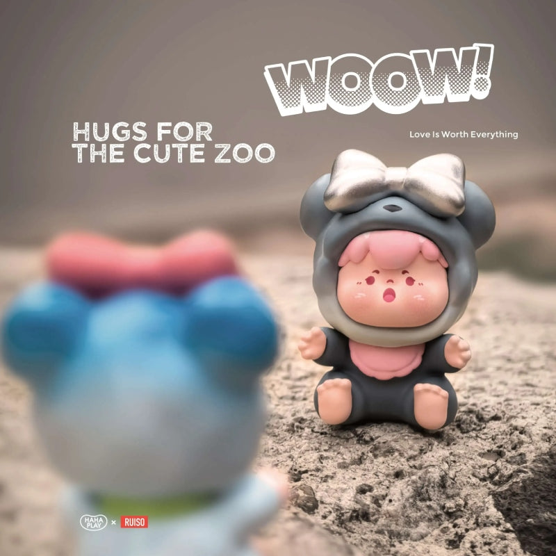 WOOW Hugs For The Cute Zoo Series Beans Blind Bag（5 PC）