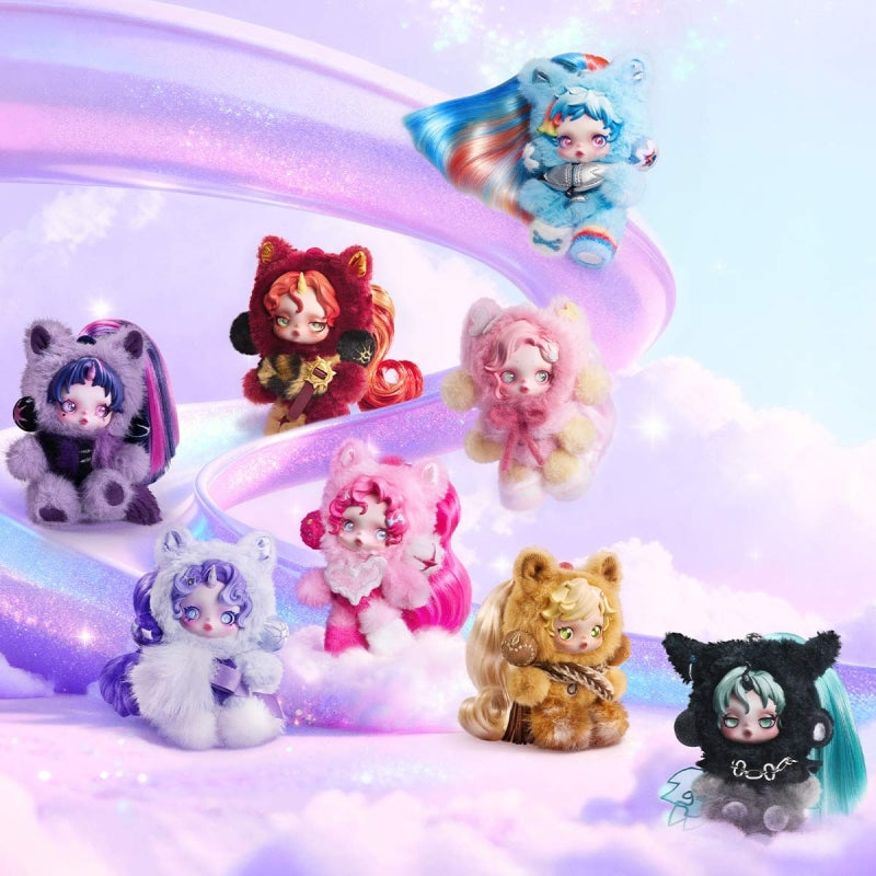 SKULLPANDA × My Little Pony Series Plush Doll Pendant Blind Box
