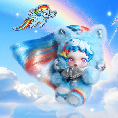 SKULLPANDA × My Little Pony Series Plush Doll Pendant Blind Box