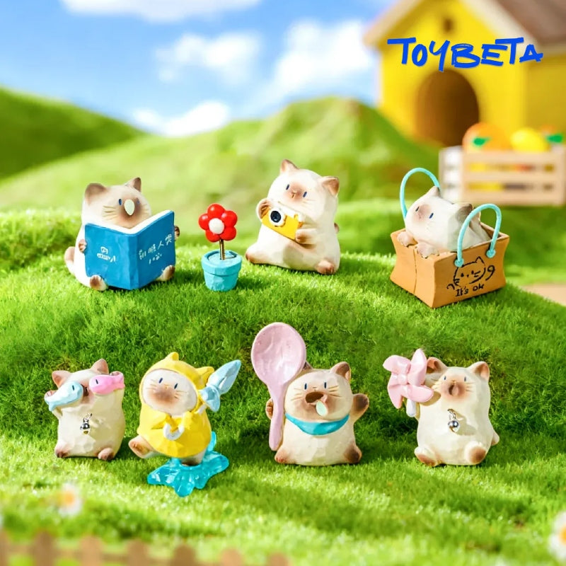 MaoMao-Little Companions Daily Life Series Blind Box Mini Figures [Material: Resin]