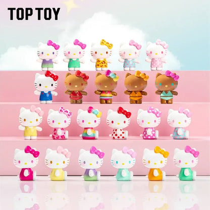 Hello Kitty Summer Rainbow Candy Mini Figures Surprise Blind Bag【TOP TOY】