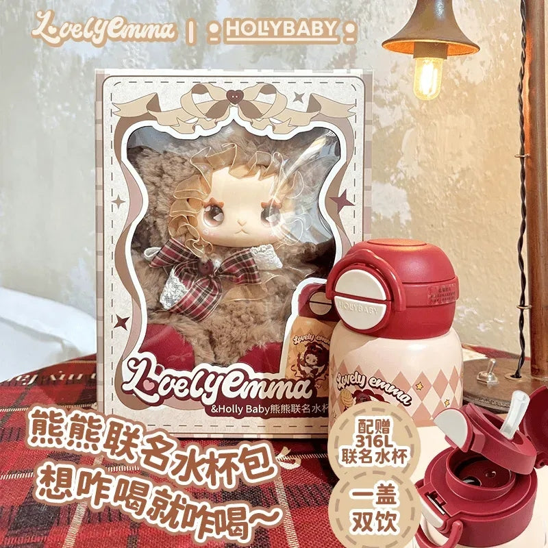 LOVELY EMMA & HOLLY BABY Bear Collaboration Insulated Cup Bag【YAN CHUANG】