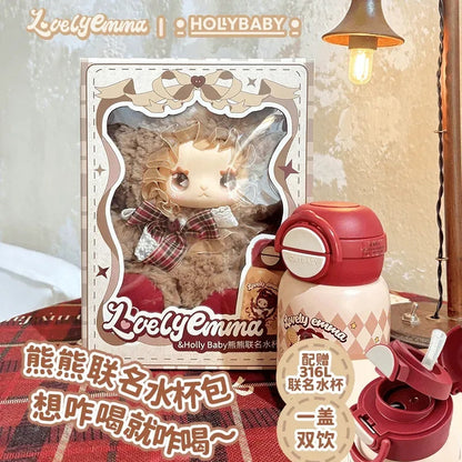 LOVELY EMMA & HOLLY BABY Bear Collaboration Insulated Cup Bag【YAN CHUANG】
