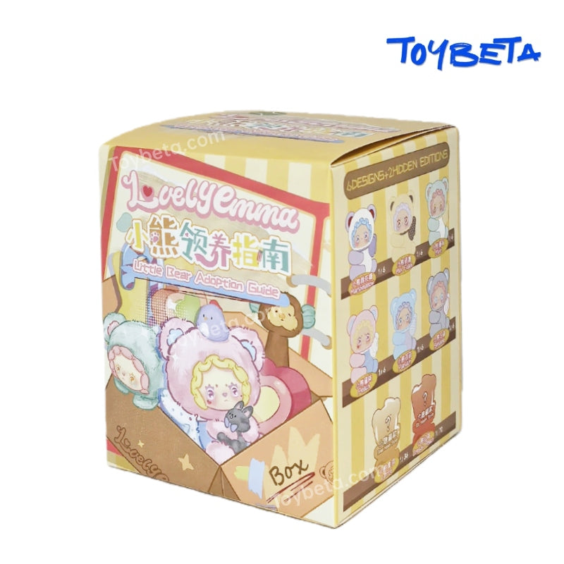 LOVELY EMMA Bear Adoption Guide Series Plush Blind Box【EMMA】