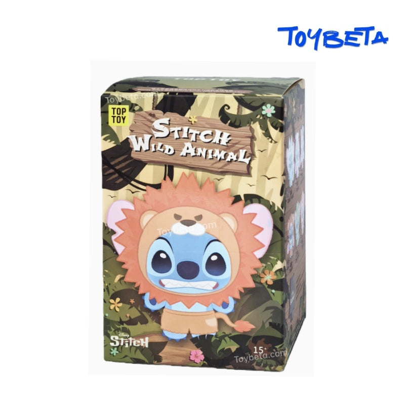 D Stitch Wild Animal Series Plush Blind Box【TOP TOY】
