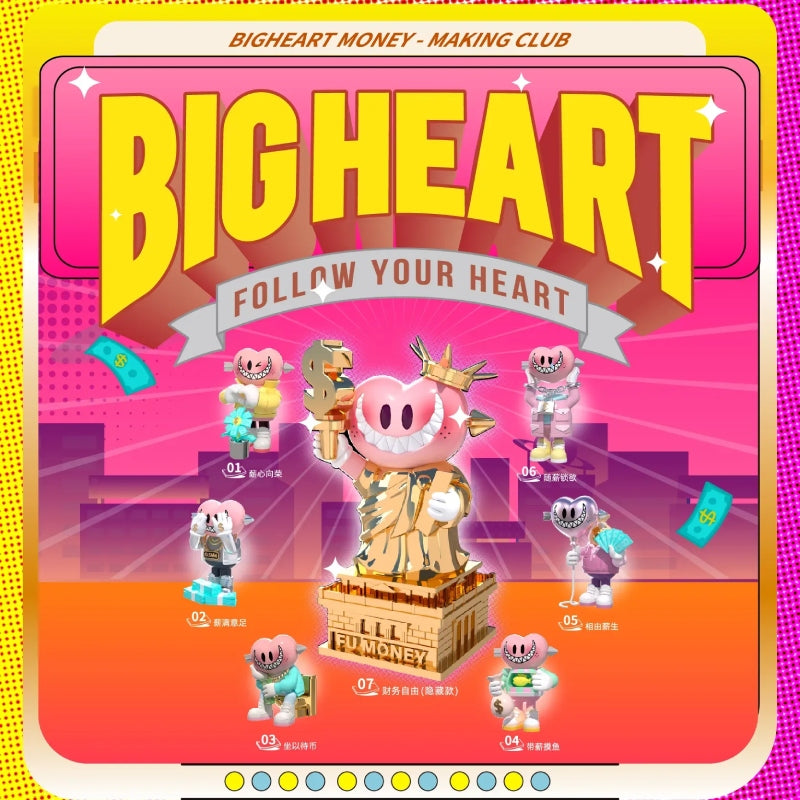 BigHeart V2 Money Making Club Series Blind Box