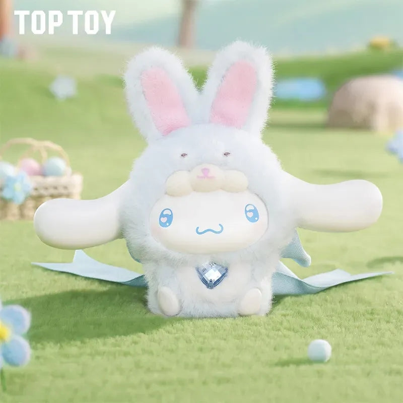 Sanrio Characters Diamond Bunny Baby Series Plush Figures Blind Box【TOP TOY】