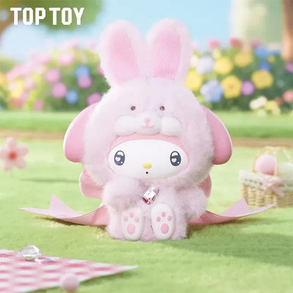 Sanrio Characters Diamond Bunny Baby Series Plush Figures Blind Box【TOP TOY】