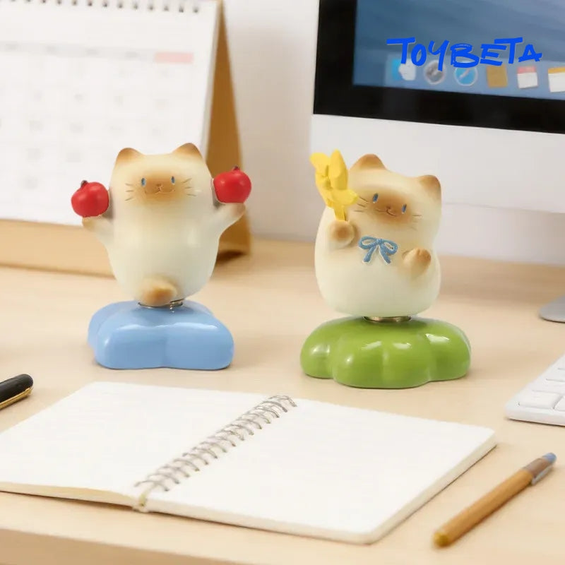 MaoMao-PAI Happy & Carefree-Spin Series Blind Box Mini Figures（2 PC）