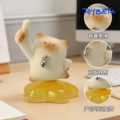 MaoMao-PAI Happy & Carefree-Spin Series Blind Box Mini Figures（2 PC）