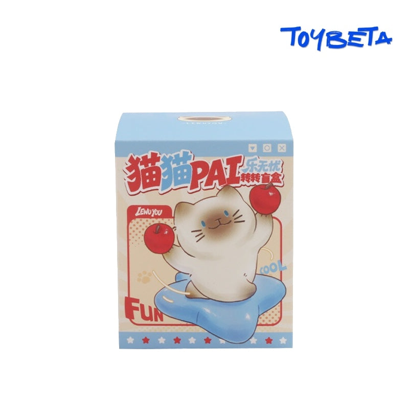 MaoMao-PAI Happy & Carefree-Spin Series Blind Box Mini Figures（2 PC）