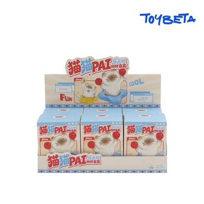 MaoMao-PAI Happy & Carefree-Spin Series Blind Box Mini Figures（2 PC）