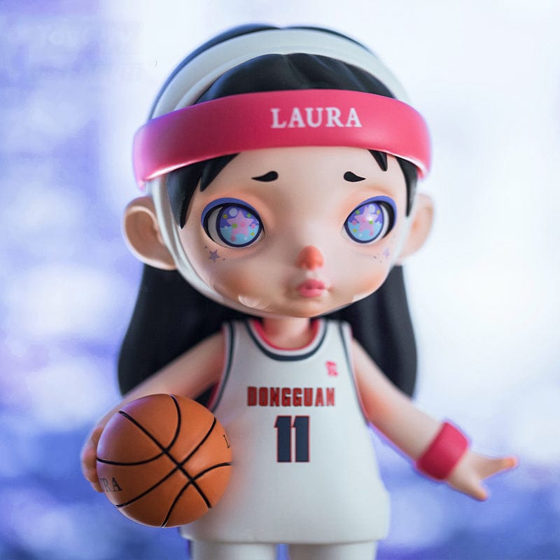 Toy shops City Laura 150% Big Figure Basketball City White