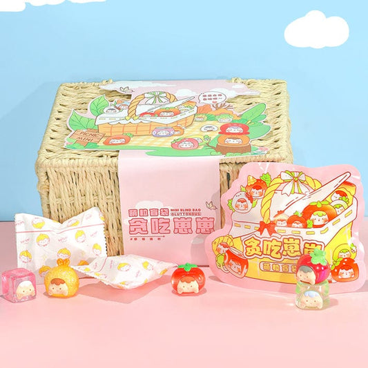 ZAIZAI-FOOD Greedy Baby Cute Grain Mini Beans Series Blind Bag