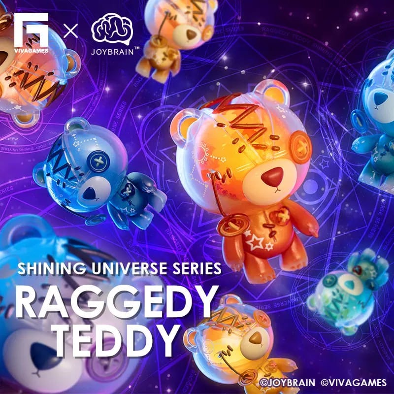 Raggedy Teddy Shining Universe Series Blind Box