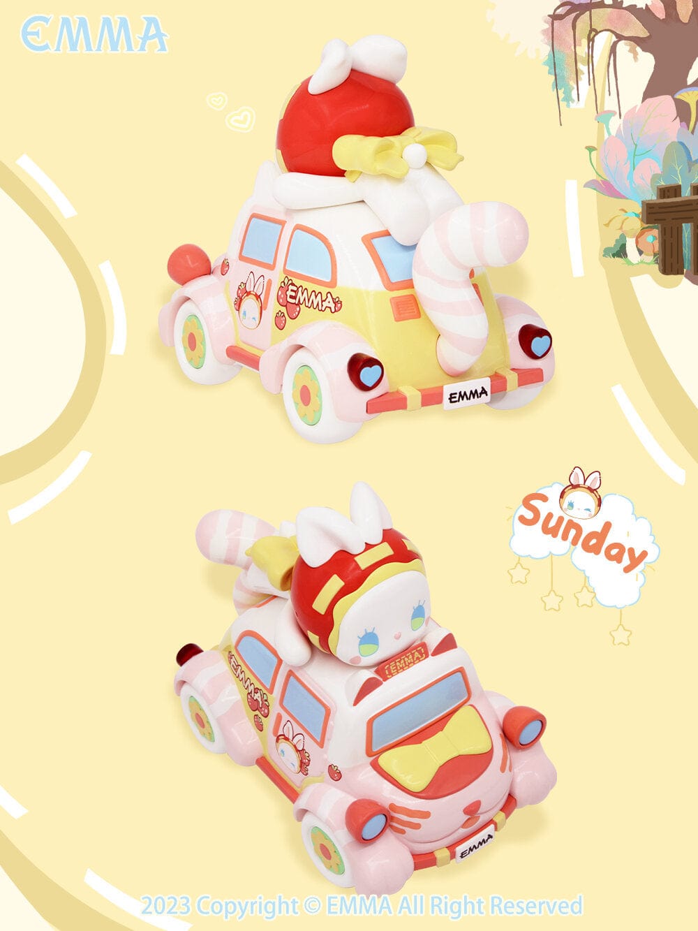 【Limited Edition】EMMA Du Du Car【Emma】