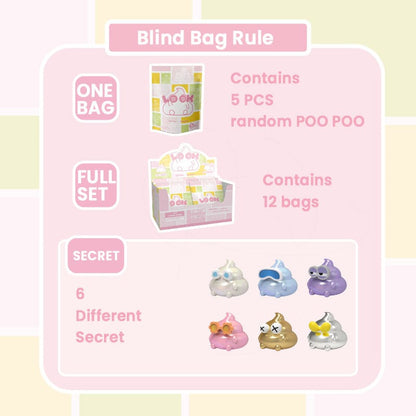 【SALE】Emmmkun Little Poo Poo Look Series Blind Bag