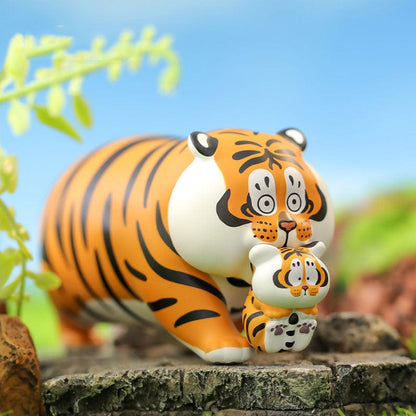 Fat Tiger With Baby Series