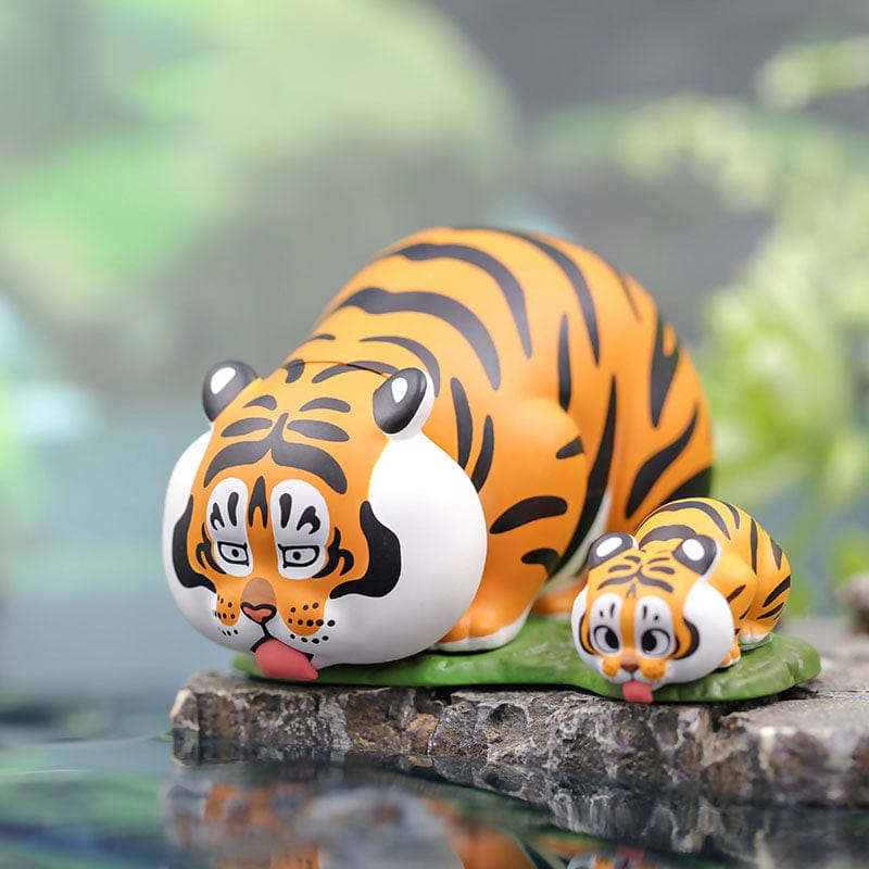 Fat Tiger With Baby Series