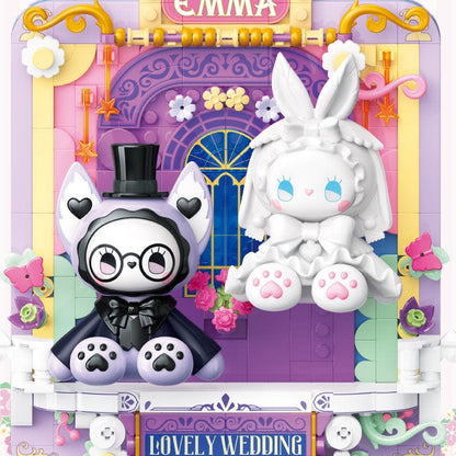 Emma Dream Wedding Toy Blocks Painting【Emma】